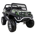 Dětský lak Mercedes Benz Unimog Moro Naped 4x4 dálkové ovládání kufr pomalý start rádio MP3 LED
