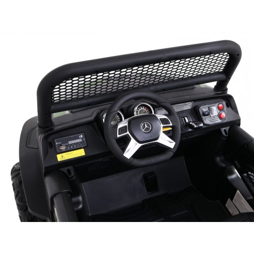 Dětský lak Mercedes Benz Unimog Moro Naped 4x4 dálkové ovládání kufr pomalý start rádio MP3 LED