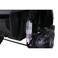 Dětský lak Mercedes Benz Unimog Moro Naped 4x4 dálkové ovládání kufr pomalý start rádio MP3 LED