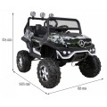 Dětský lak Mercedes Benz Unimog Moro + Naped 4x4 + dálkové ovládání + kufr + start zdarma + MP3 LED