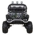 Dětský lak Mercedes Benz Unimog Moro + Naped 4x4 + dálkové ovládání + kufr + start zdarma + MP3 LED