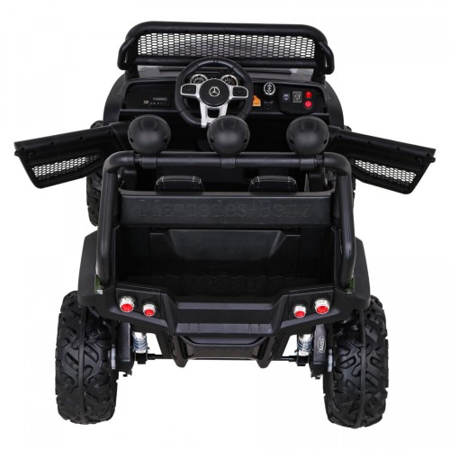 Dětský lak Mercedes Benz Unimog Moro + Naped 4x4 + dálkové ovládání + kufr + start zdarma + MP3 LED