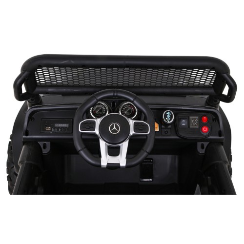 Dětský lak Mercedes Benz Unimog Moro + Naped 4x4 + dálkové ovládání + kufr + start zdarma + MP3 LED