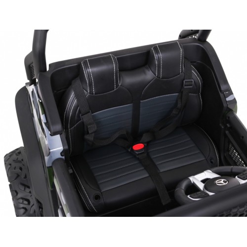 Dětský lak Mercedes Benz Unimog Moro + Naped 4x4 + dálkové ovládání + kufr + start zdarma + MP3 LED