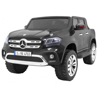 Mercedes Benz Třída X Dětské černé dálkové ovládání 4x4 MP4 Kufr LED EVA