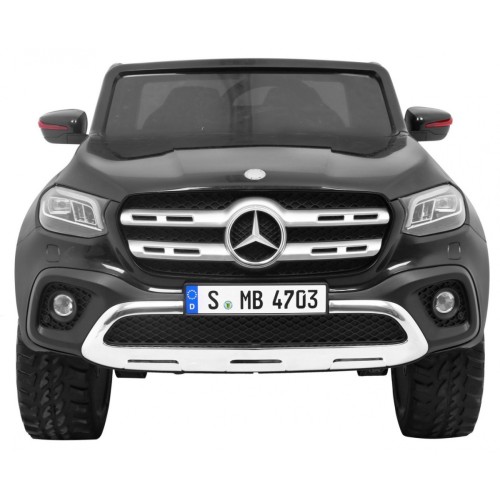 Mercedes Benz Třída X Dětské černé dálkové ovládání 4x4 MP4 Kufr LED EVA