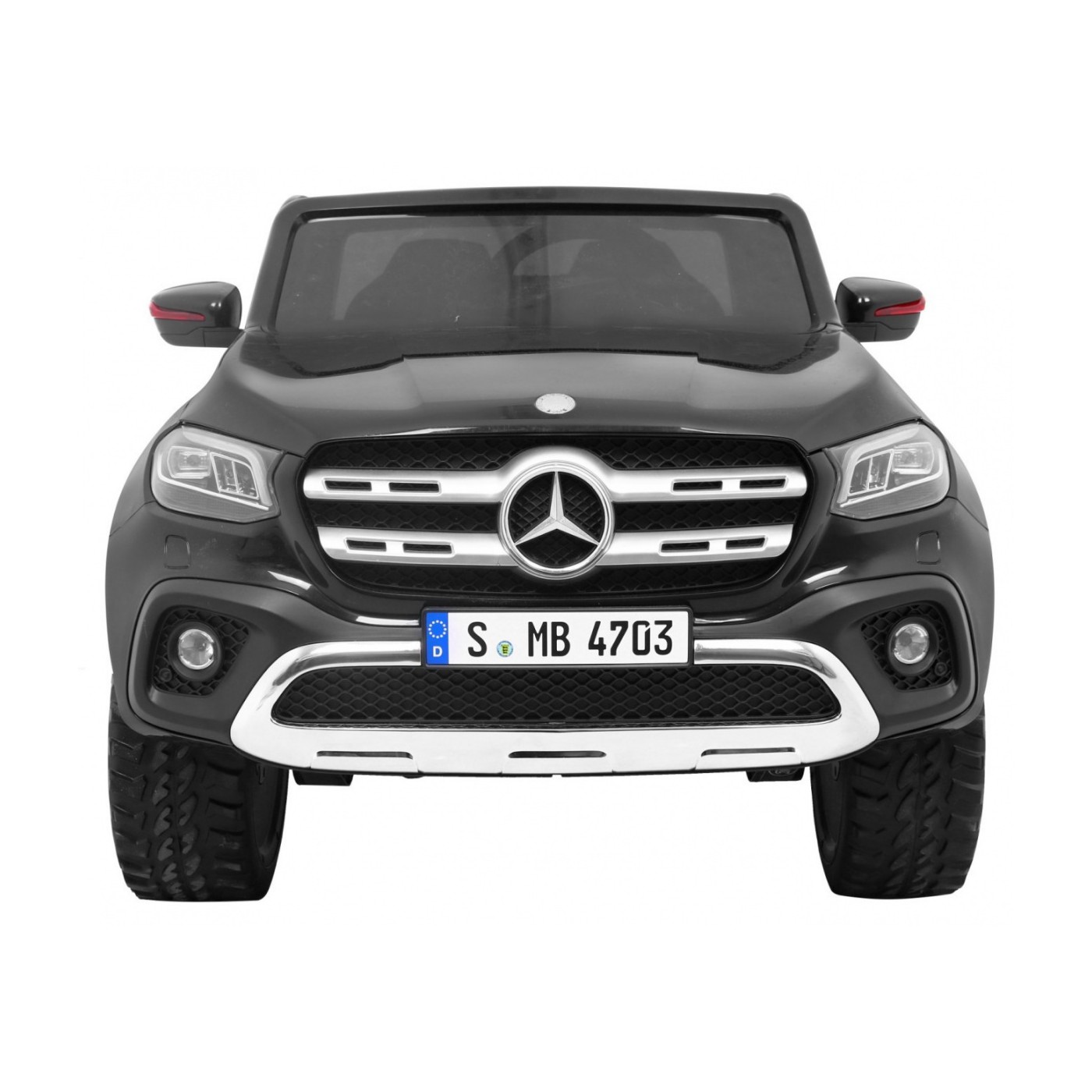 Mercedes Benz Třída X Dětské černé dálkové ovládání 4x4 MP4 Kufr LED EVA