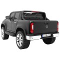 Mercedes Benz Třída X Dětské černé dálkové ovládání 4x4 MP4 Kufr LED EVA