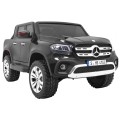 Mercedes Benz Třída X Dětské černé dálkové ovládání 4x4 MP4 Kufr LED EVA
