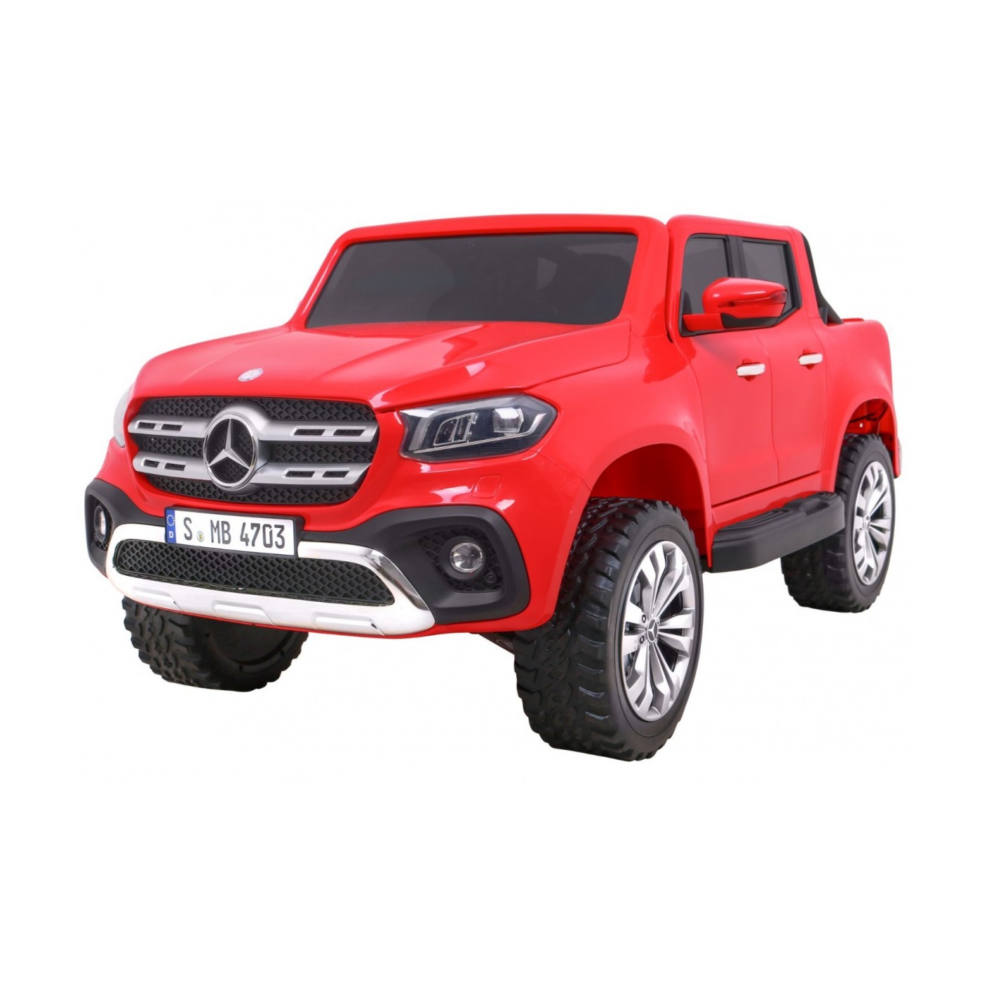 Mercedes Benz Třída X MP4 Vozidlo Červená