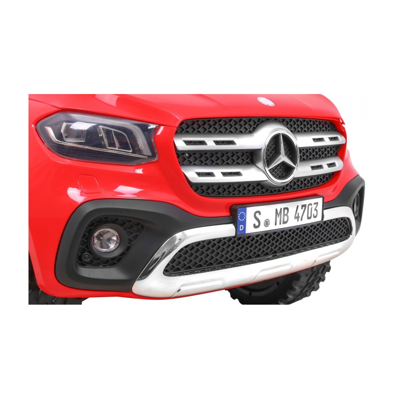 Mercedes Benz Třída X MP4 Vozidlo Červená