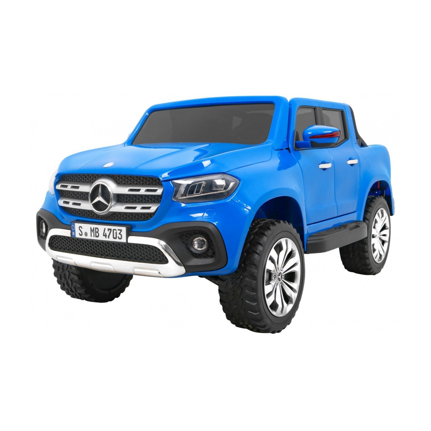 Mercedes Benz X-Class MP4 modrá