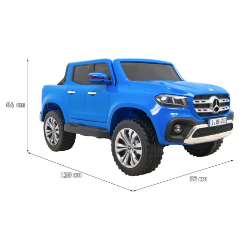 Mercedes Benz X-Class MP4 modrá
