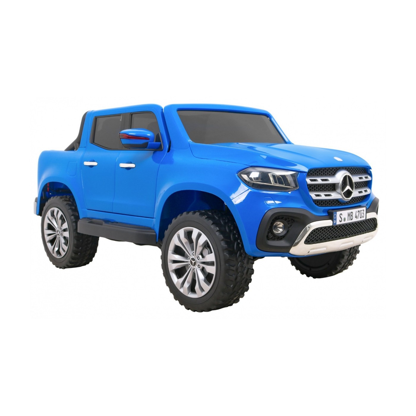 Mercedes Benz X-Class MP4 modrá
