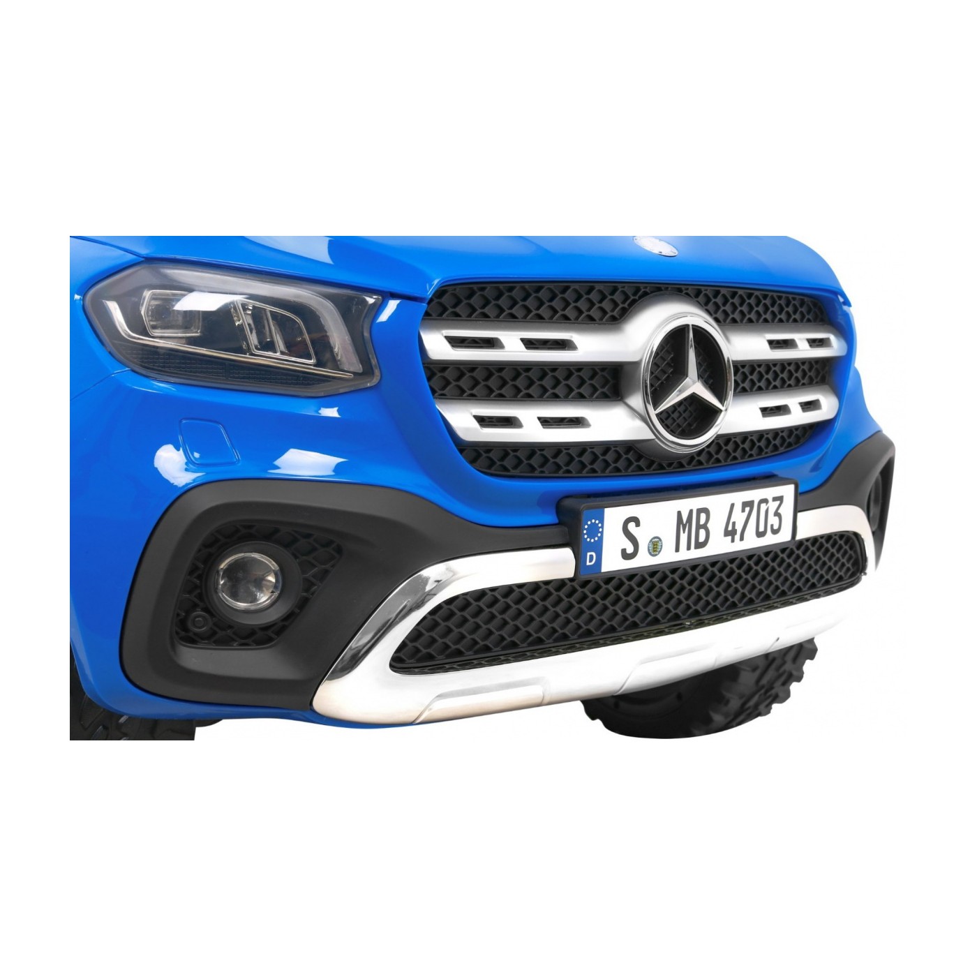Mercedes Benz X-Class MP4 modrá