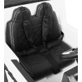 Auto Mercedes G63 6x6 Dětská bílá + 2 plynové pedály Nastavení sedadla LED Audio Kufr Rodičovský kufr