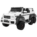 Vozidlo Mercedes G63 6x6 Bílá MP4