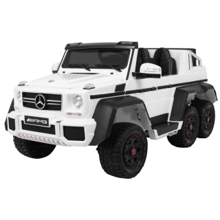 Vozidlo Mercedes G63 6x6 Bílá MP4
