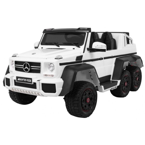Vozidlo Mercedes G63 6x6 Bílá MP4