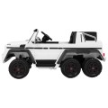 Vozidlo Mercedes G63 6x6 Bílá MP4