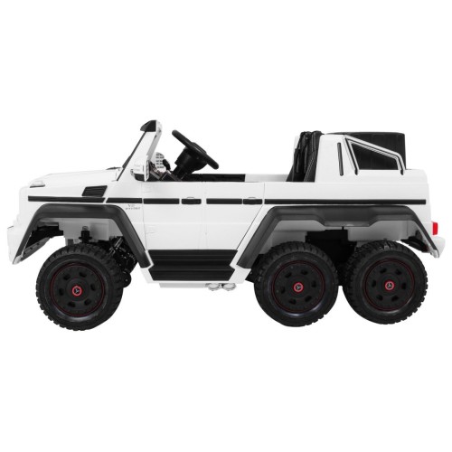 Vozidlo Mercedes G63 6x6 Bílá MP4