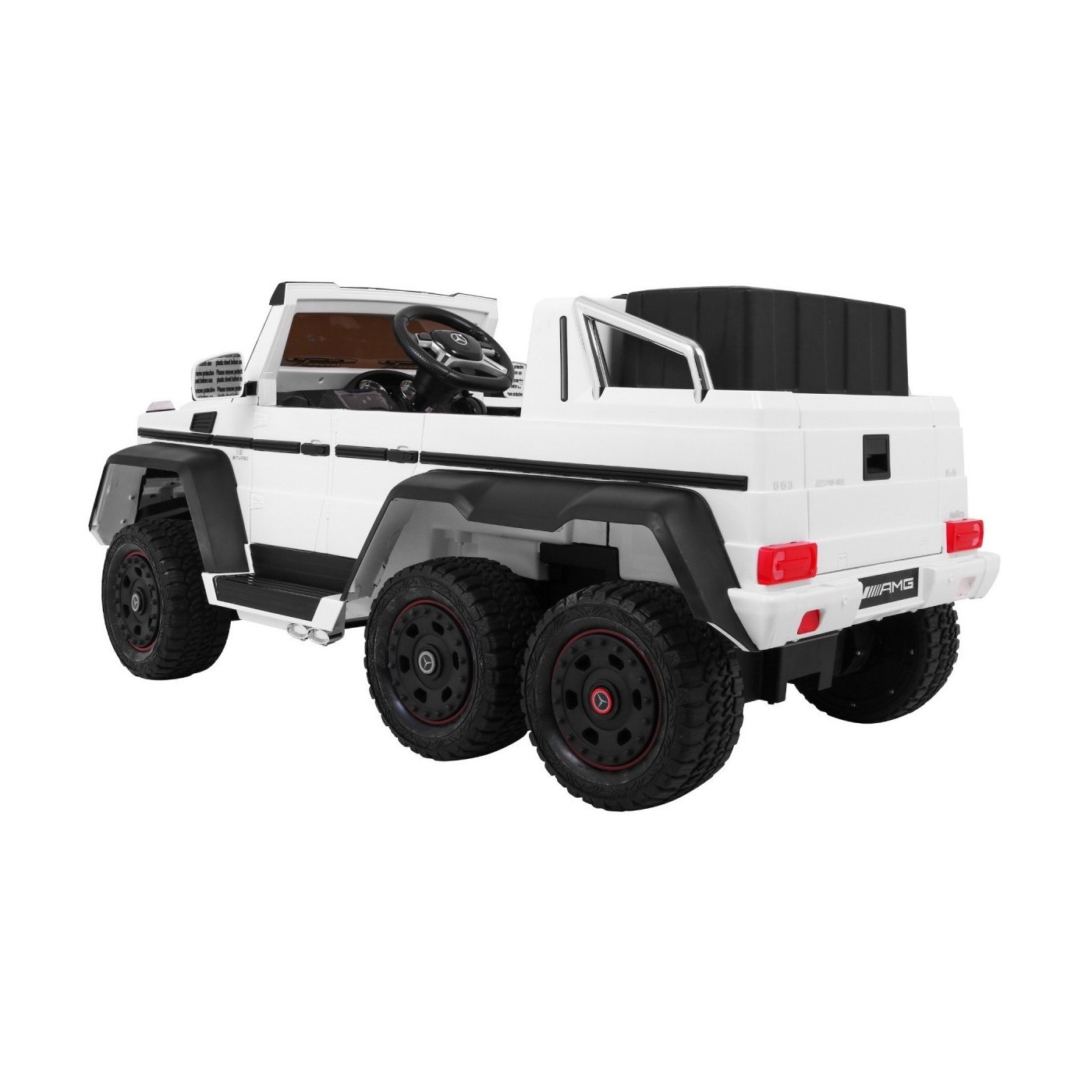 Vozidlo Mercedes G63 6x6 Bílá MP4
