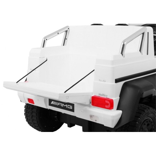 Vozidlo Mercedes G63 6x6 Bílá MP4