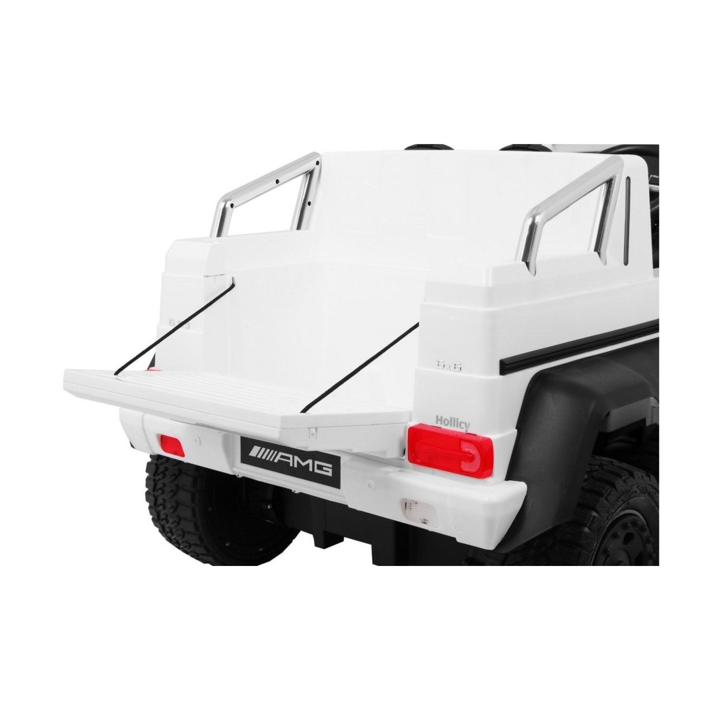 Vozidlo Mercedes G63 6x6 Bílá MP4