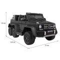 Mercedes G63 6x6 černá
