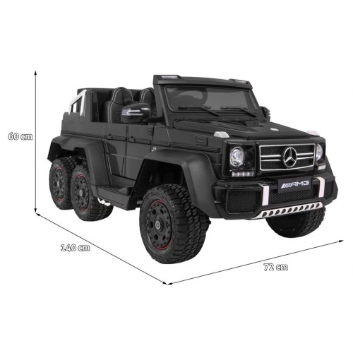Mercedes G63 6x6 černá