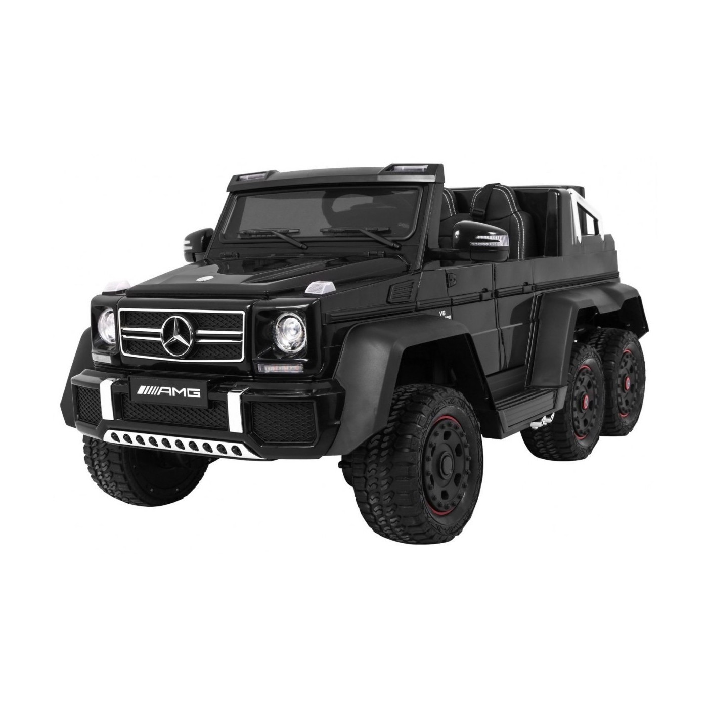 Mercedes G63 6x6 černý MP4
