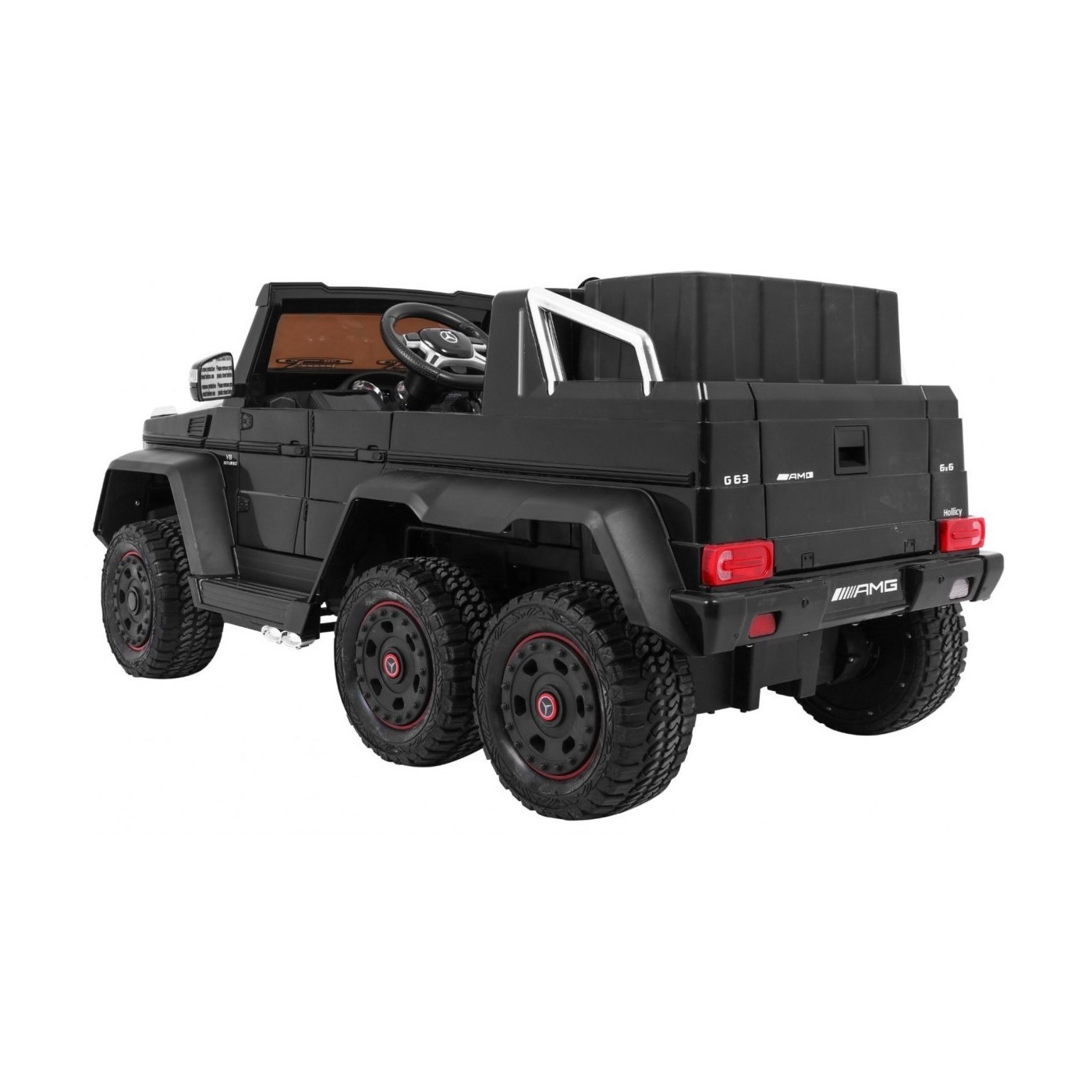 Mercedes G63 6x6 černý MP4