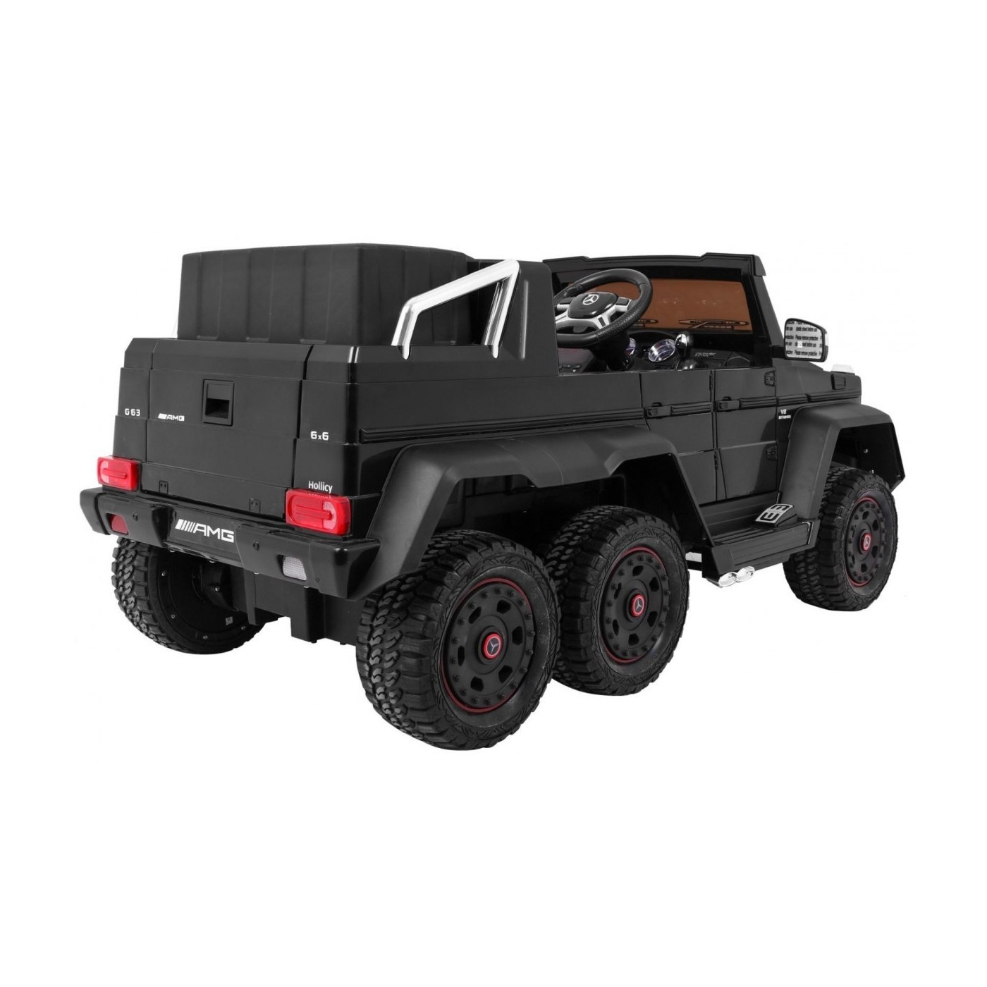 Mercedes G63 6x6 černý MP4
