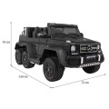 Mercedes G63 6x6 černý MP4