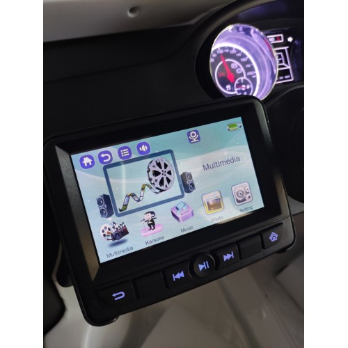 Auto Mercedes G63 6x6 MP4 Kids červená + 2 plynové pedály + nastavení sedadla + MP4 + LED + kufr + nadřazený kufr