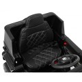 Dětský lak Mercedes AMG G63 černý + dálkové ovládání + MP3 LED + pomalý start + EVA + pásy