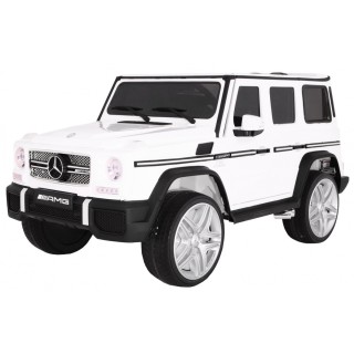Mercedes AMG G65 Dětská dobíjecí světla do kufru auta bílá lakovaná