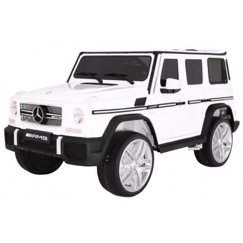 Mercedes AMG G65 Dětská dobíjecí světla do kufru auta bílá lakovaná