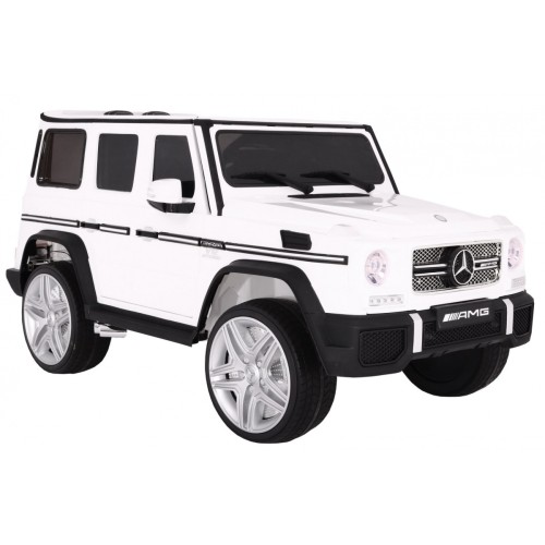 Mercedes AMG G65 Dětská dobíjecí světla do kufru auta bílá lakovaná