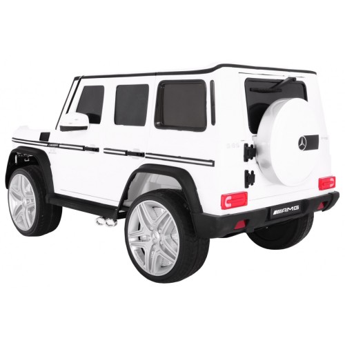 Mercedes AMG G65 Dětská dobíjecí světla do kufru auta bílá lakovaná