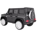 Mercedes AMG G65 dětská baterie auto černý lakovaný kufr světla věčnost