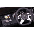 Mercedes AMG G65 dětská baterie auto černý lakovaný kufr světla věčnost