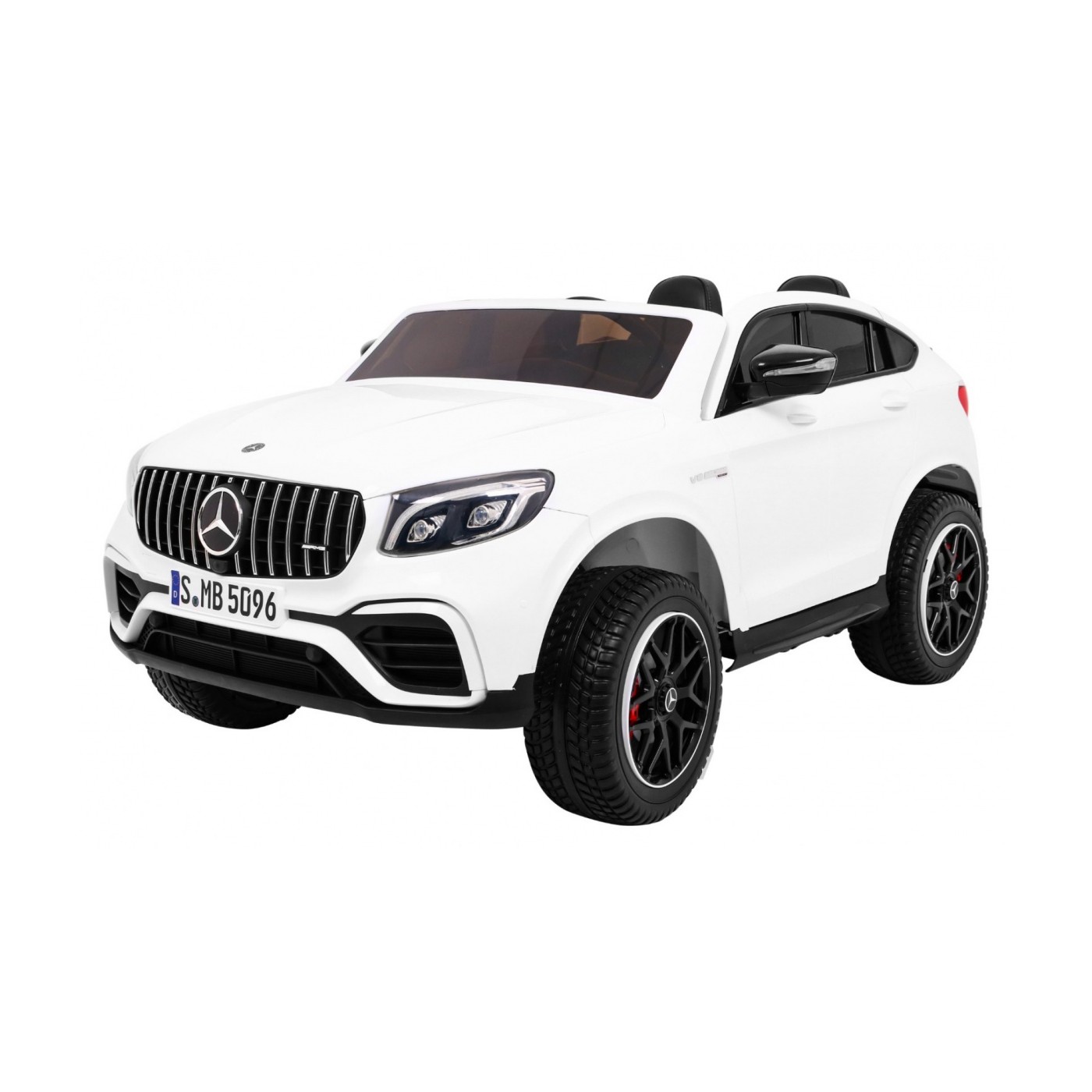 Vozidlo Mercedes GLC 63S bílá