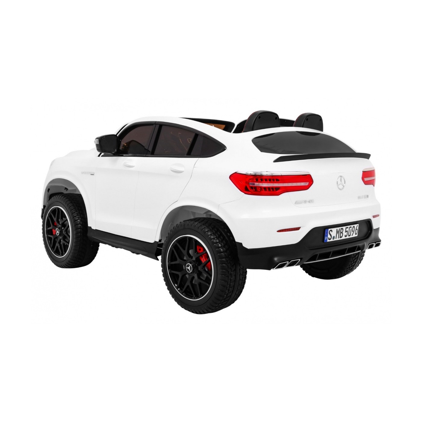 Vozidlo Mercedes GLC 63S bílá