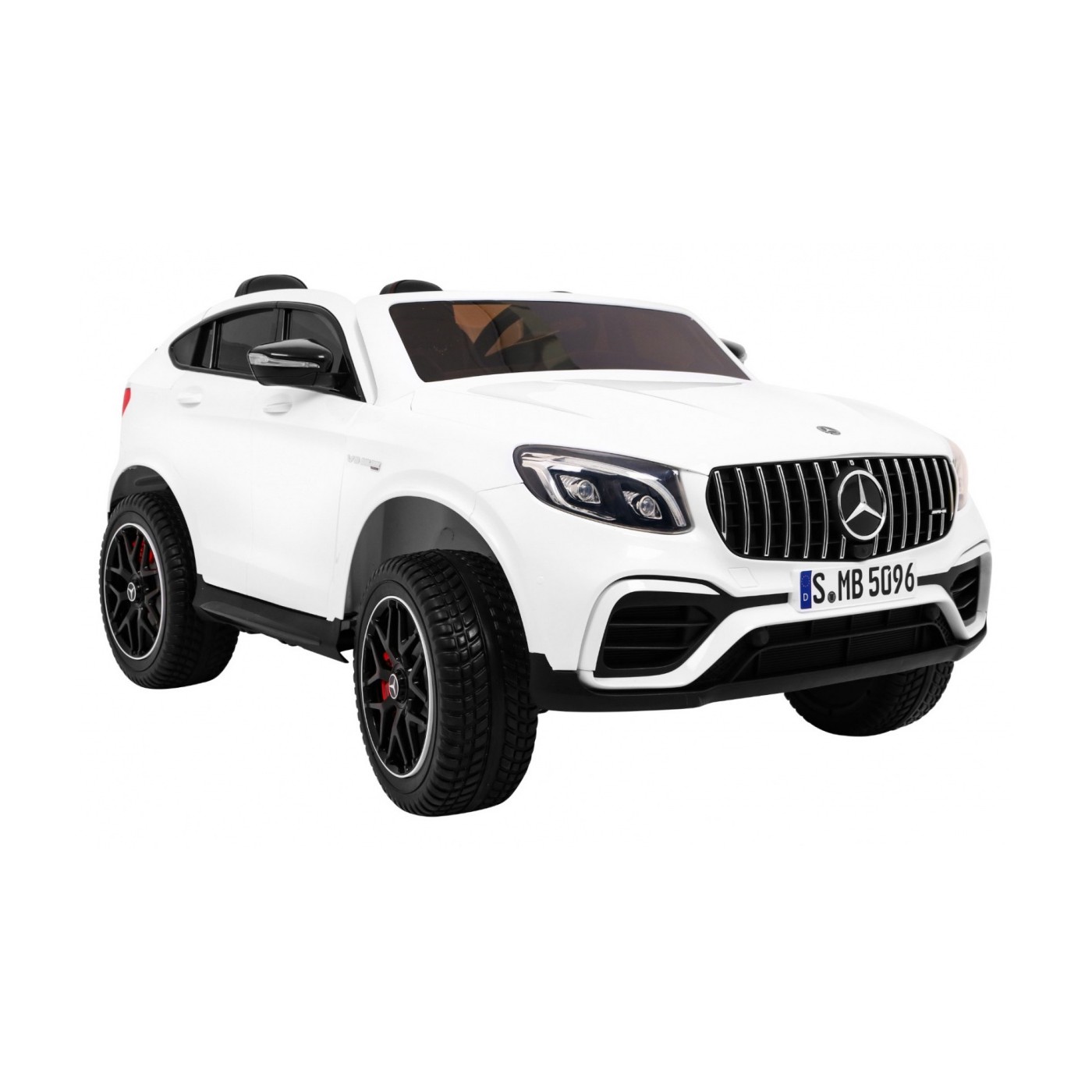 Vozidlo Mercedes GLC 63S bílá