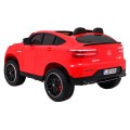 Auto Mercedes GLC 63S Kids červená 4x4 Drive MP4 LED Eco kůže pomalý start EVA
