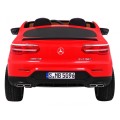 Auto Mercedes GLC 63S Kids červená 4x4 Drive MP4 LED Eco kůže pomalý start EVA