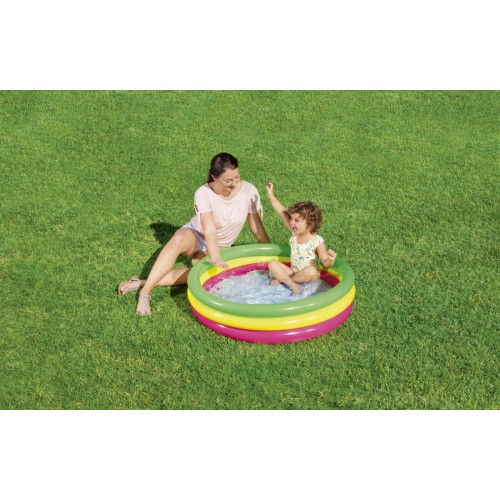 Nafukovací dětská bazénová sprchová vanička 102x25cm BESTWAY + opravná lišta