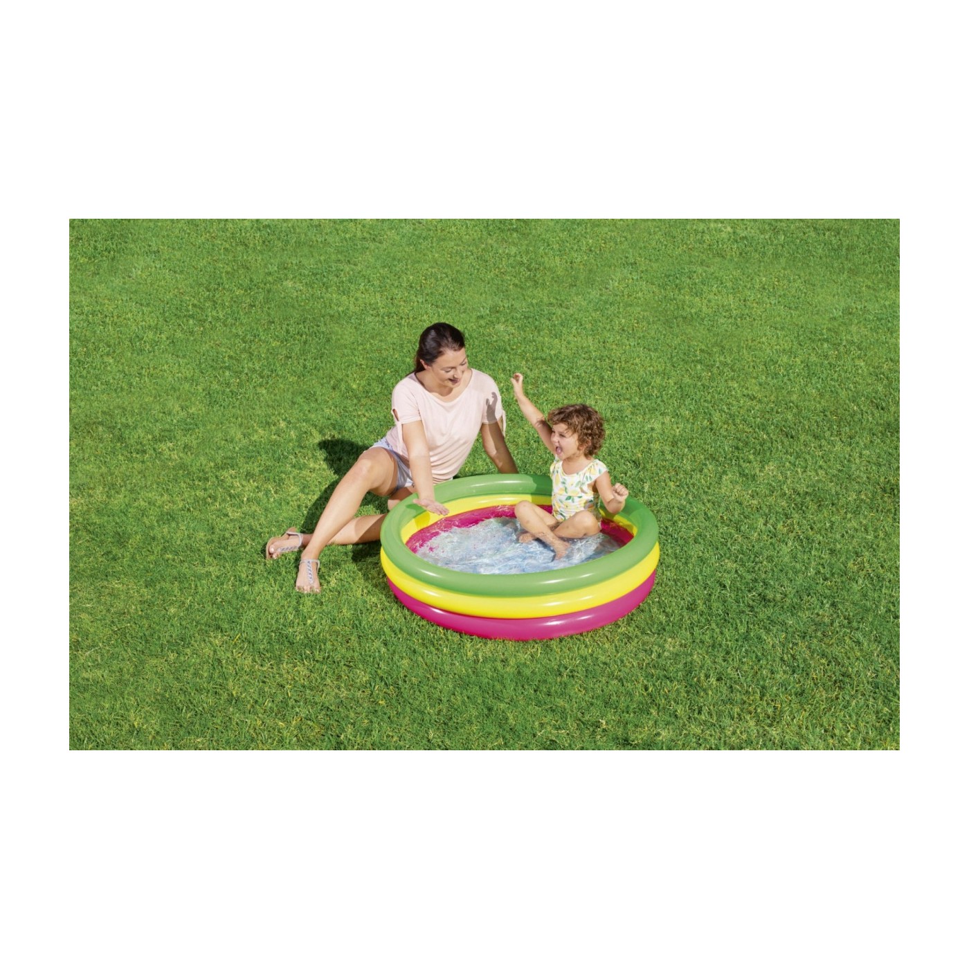 Nafukovací dětská bazénová sprchová vanička 102x25cm BESTWAY + opravná lišta