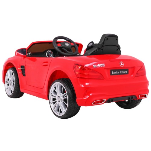 Vozidlo Mercedes SL400 červená